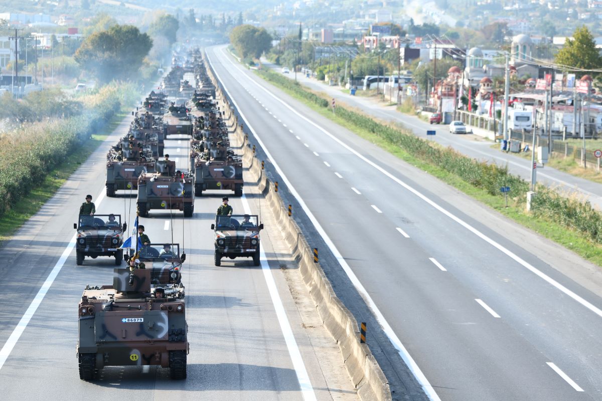 Δοκιμαστική παρέλαση στη Θεσσαλονίκη