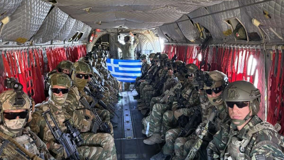 Έλληνες καταδρομείς στην άσκηση «Παρμενίων 25»