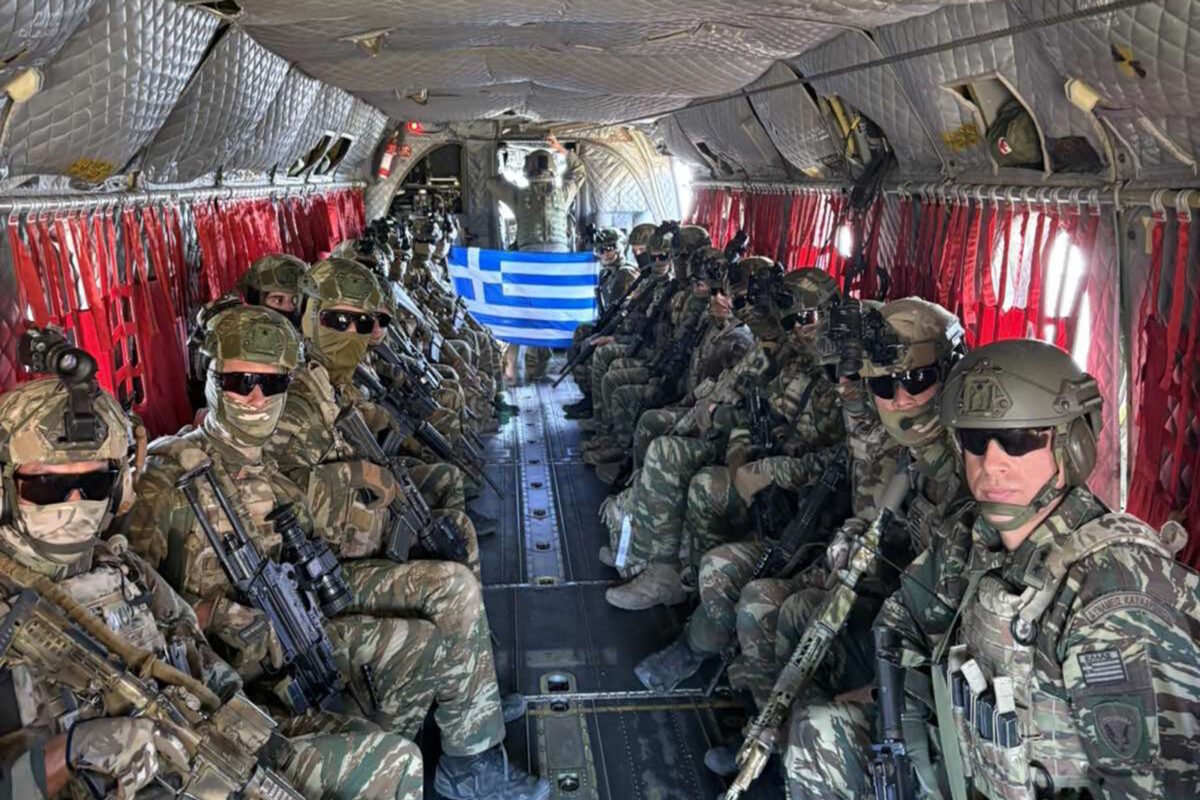 Έλληνες καταδρομείς στην άσκηση «Παρμενίων 25»