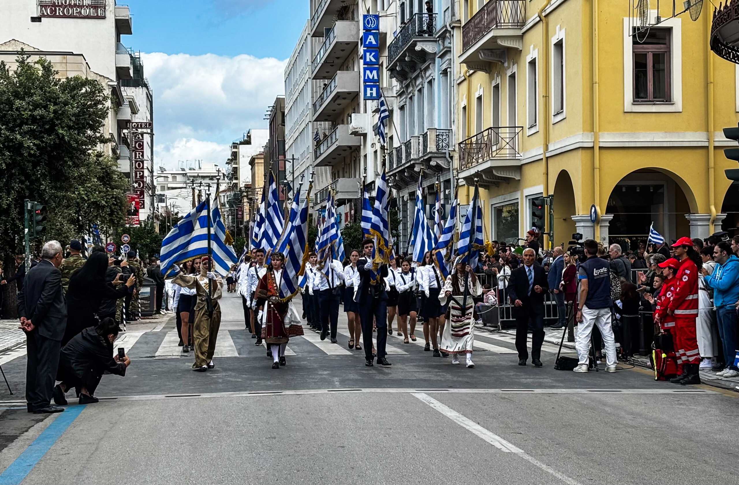 ΠΑΡΕΛΑΣΗ ΓΙΑ ΤΗΝ ΕΘΝΙΚΗ ΕΠΕΤΕΙΟ ΤΗΣ 28ης ΟΚΤΩΒΡΙΟΥ 1940 ΣΤΗΝ ΠΑΤΡΑ (ΧΡΗΣΤΟΣ ΣΤΡΑΤΟΥΛΑΚΟΣ/APOHXOS.GR/EUROKINISSI)