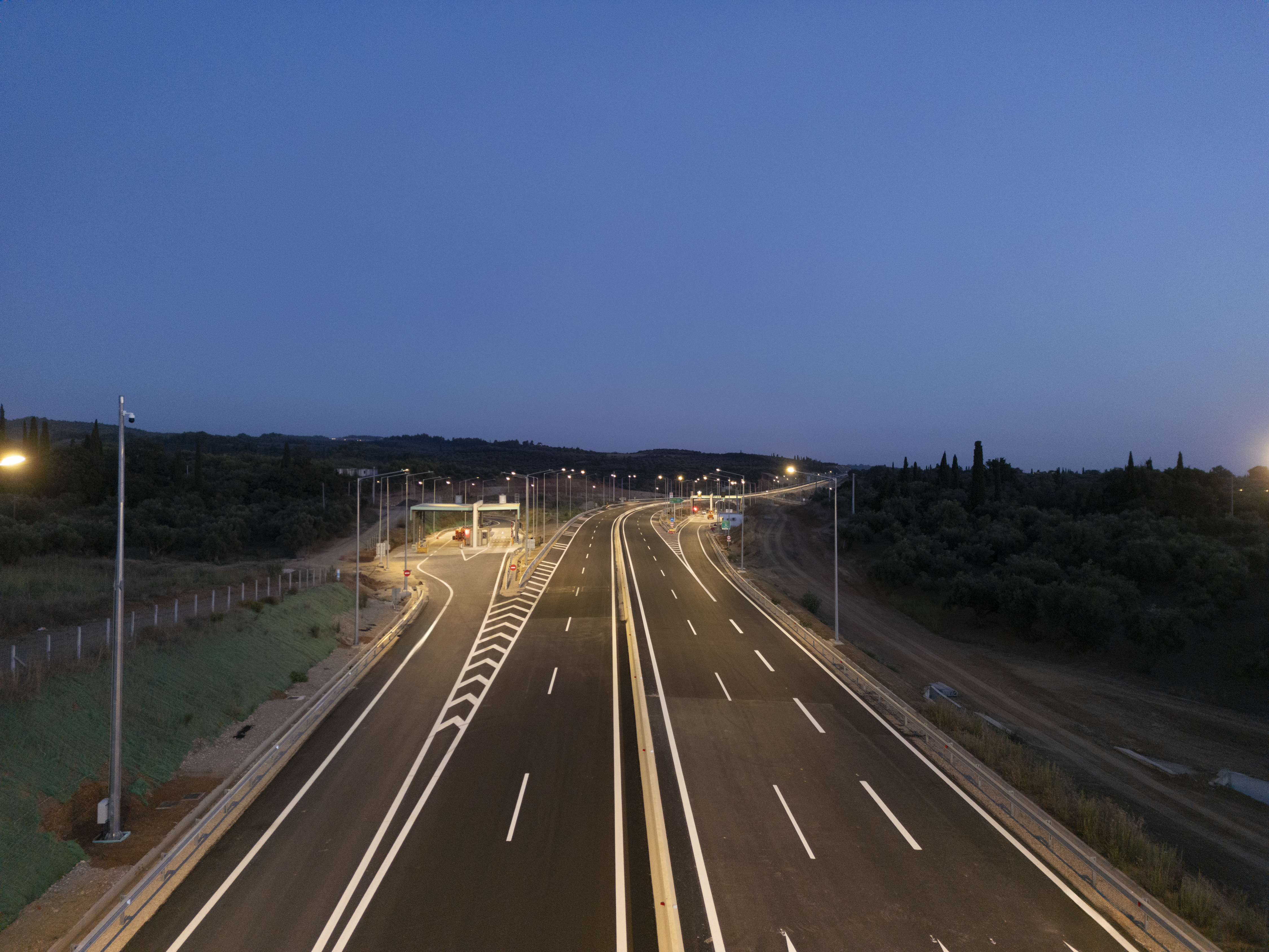 Λειτουργεί η χιλιομετρική χρέωση και στον Κόμβο Γαστούνης στην Πατρών-Πύργου