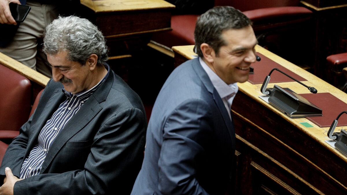 Παύλος Πολάκης και Αλέξης Τσίπρας