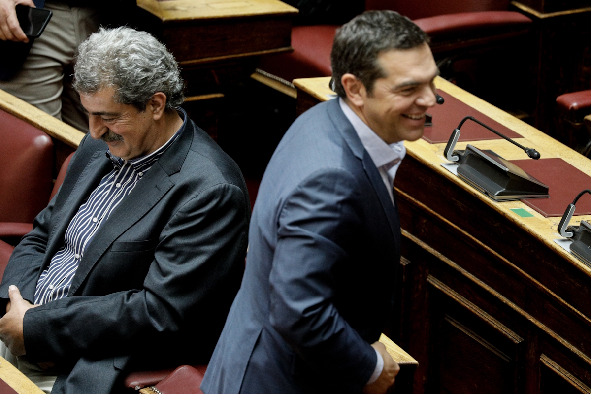 Παύλος Πολάκης και Αλέξης Τσίπρας