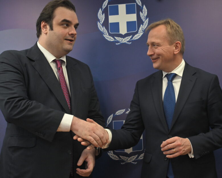 Πιερρακάκης – Σεραφίν: Στο τραπέζι οι ευρωπαϊκές επενδύσεις σε άμυνα, καινοτομία και ενέργεια