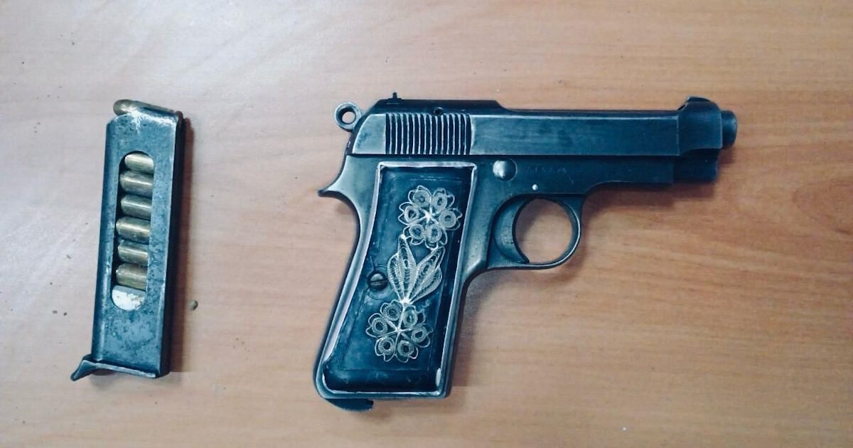 Korydallos prisons: The pistol with the magazine and 8 bullets found buried in the courtyard