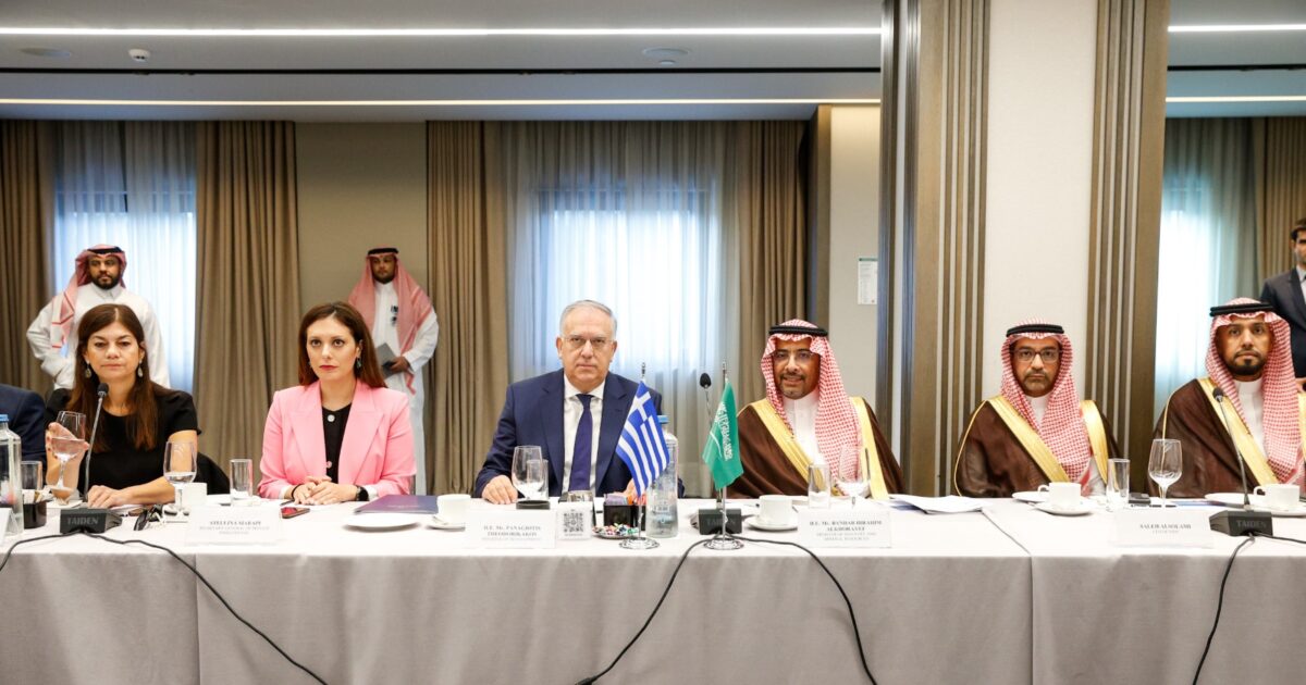 Theodorikakos: We deepen the collaboration of Greece – Saudi Arabia with new investments