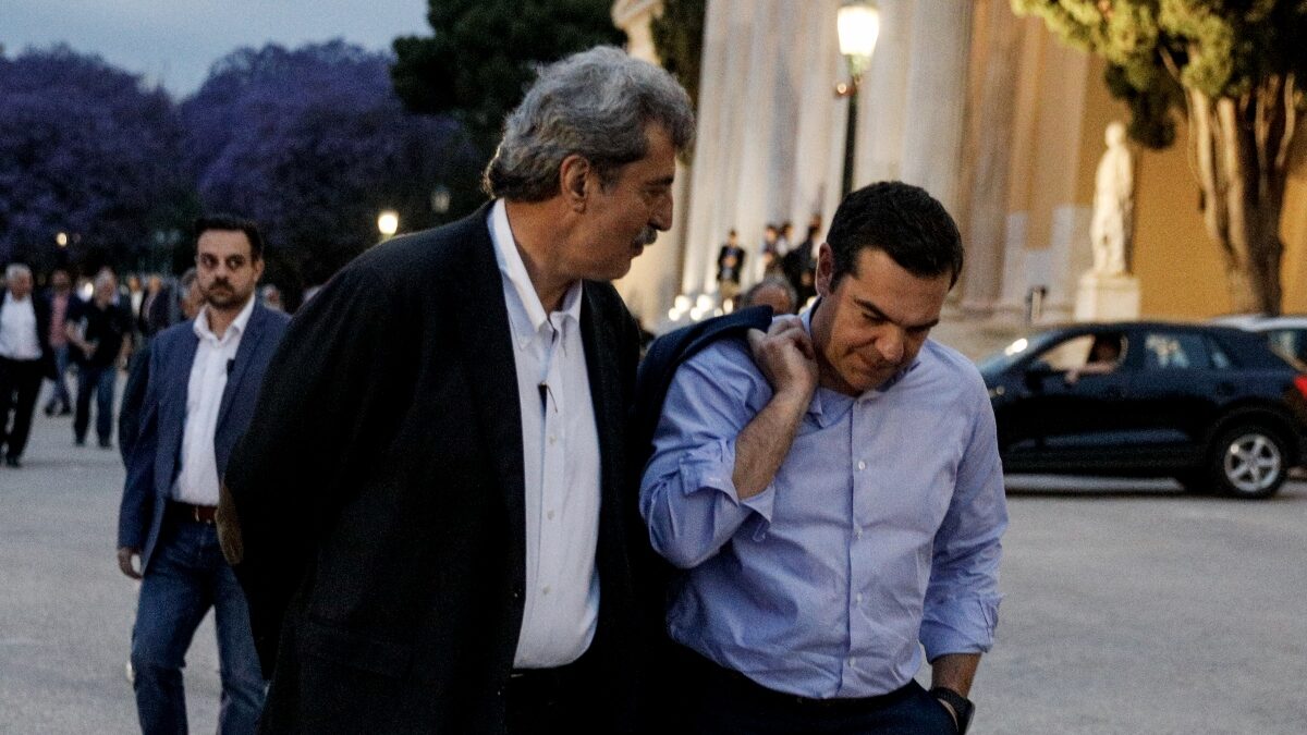 Παύλος Πολάκης και Αλέξης Τσίπρας
