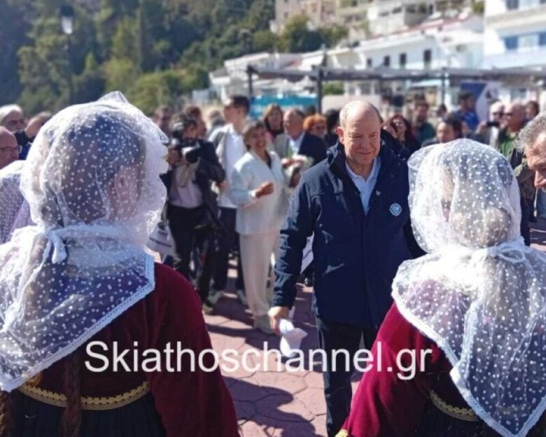 Ο πρίγκιπας Αλβέρτος σε Σκιάθο και Αλόννησο για την προστασία του θαλάσσιου περιβάλλοντος