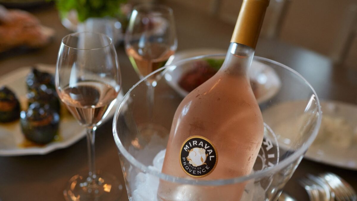 Miraval Rose wine