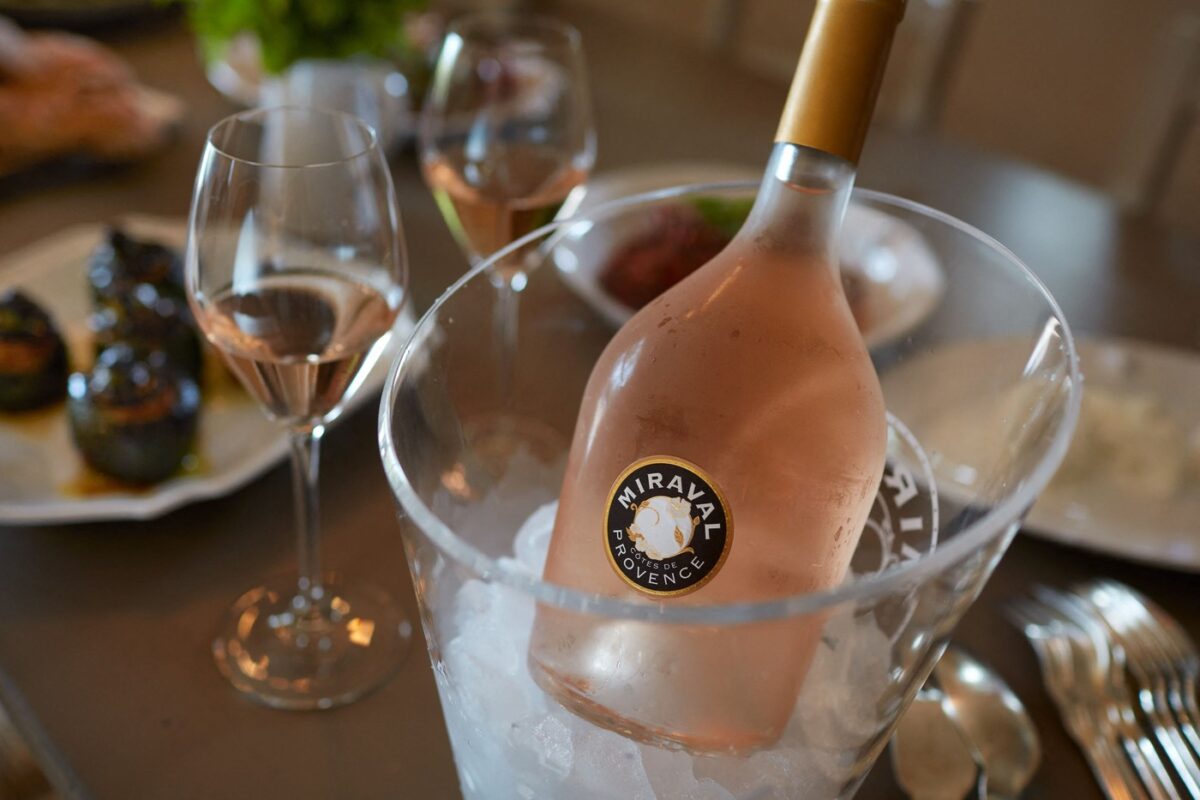 Miraval Rose wine