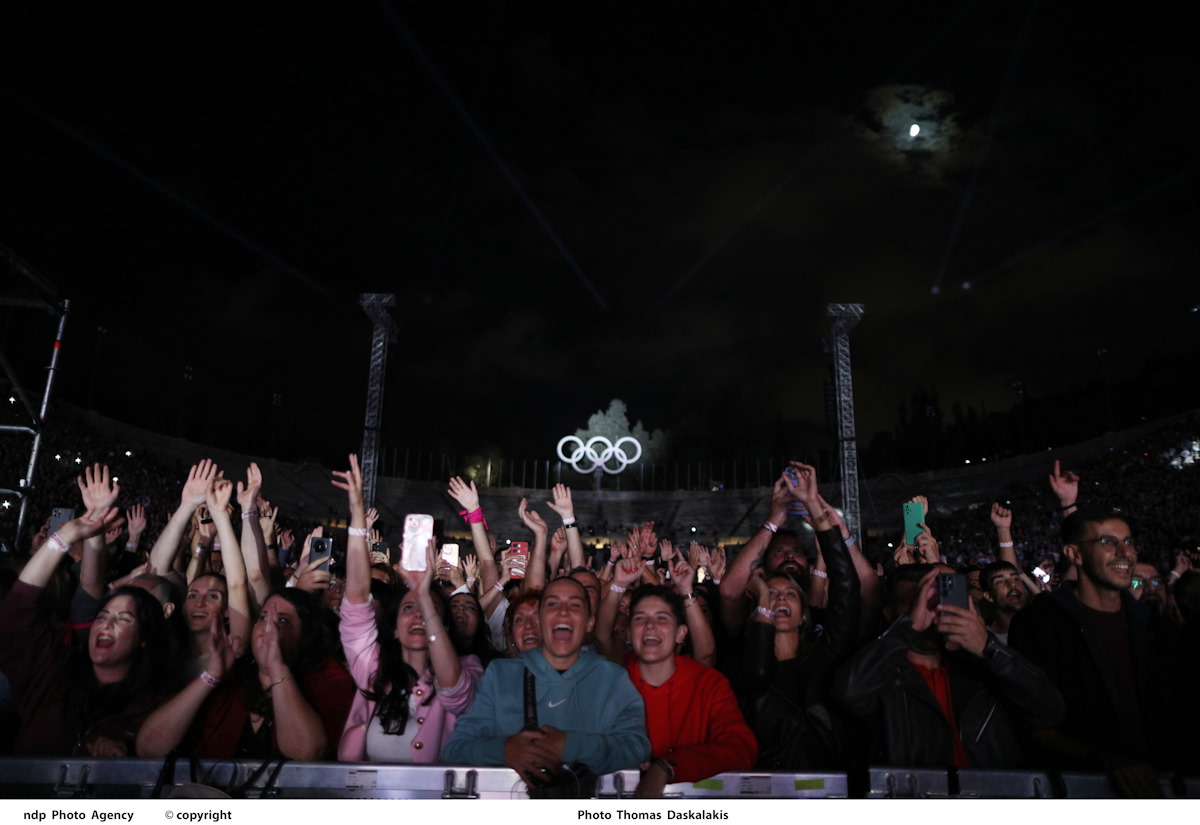Συναυλία του Robbie Williams στο Καλλιμάρμαρο Στάδιο στην Αθήνα