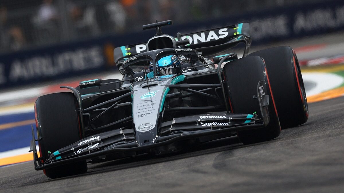 Singapore Mercedes George Russell