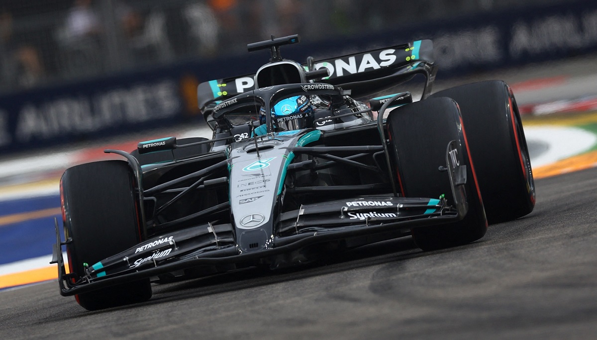Singapore Mercedes George Russell