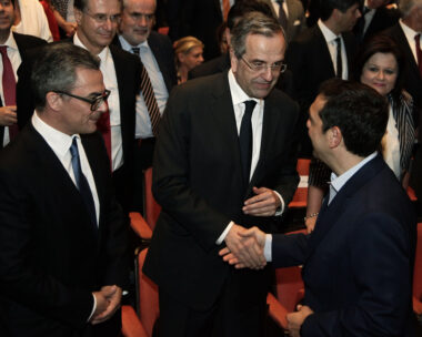 Αντώνης Σαμαράς και Αλέξης Τσίπρας