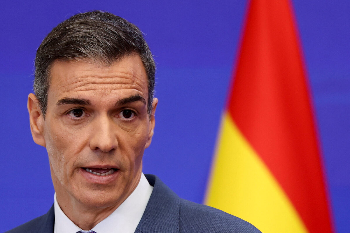 Ο Ισπανός πρωθυπουργός Πέδρο Σάντσεθ