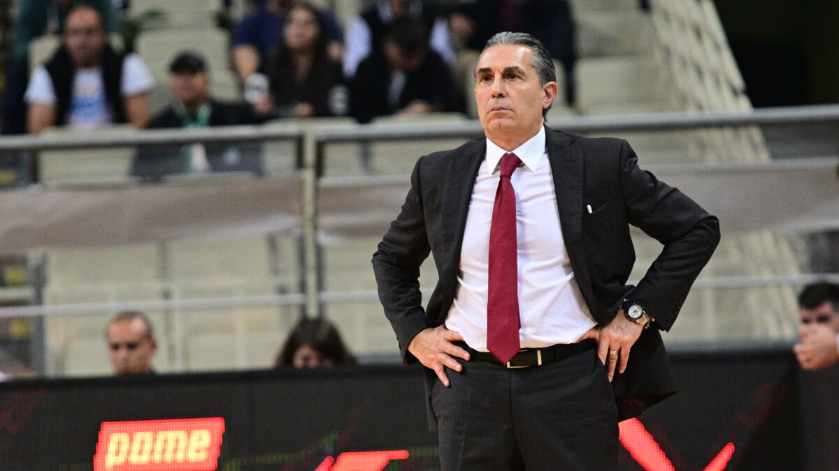 Ο προπονητής της Ρεάλ, Σέρτζιο Σκαριόλο (ΑΝΤΩΝΗΣ ΝΙΚΟΛΟΠΟΥΛΟΣ
