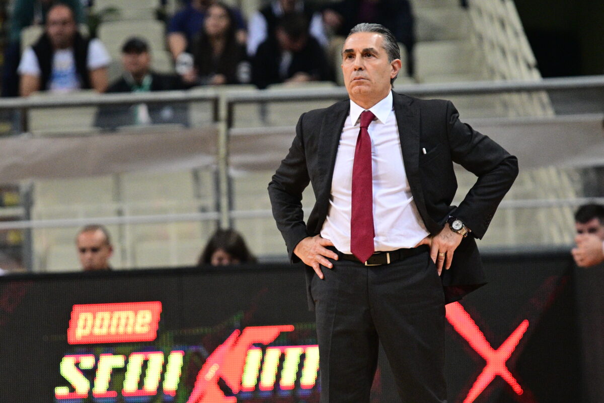 Ο προπονητής της Ρεάλ, Σέρτζιο Σκαριόλο (ΑΝΤΩΝΗΣ ΝΙΚΟΛΟΠΟΥΛΟΣ