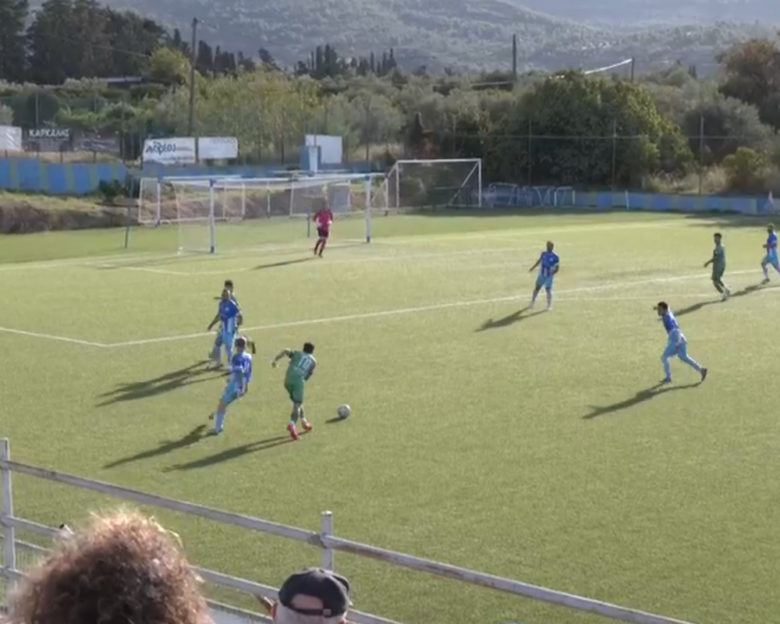 Αδιανόητο γκολ στο πρωτάθλημα του Α’ τοπικού Ευβοίας, υποψήφιο για το καλύτερο της χρονιάς