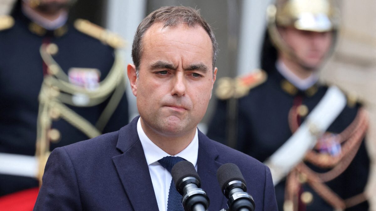 Ο πρωθυπουργός της Γαλλίας Σεμπαστιάν Λεκορνί