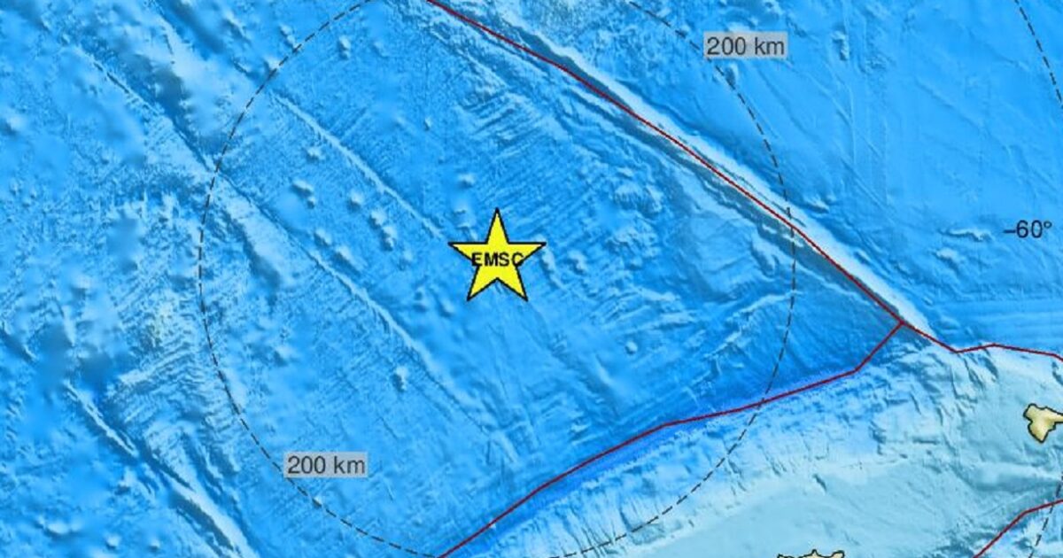 Strong Earthquake 7.8 Richter on Drake Between South America and Antarctic – Tsunami warning
