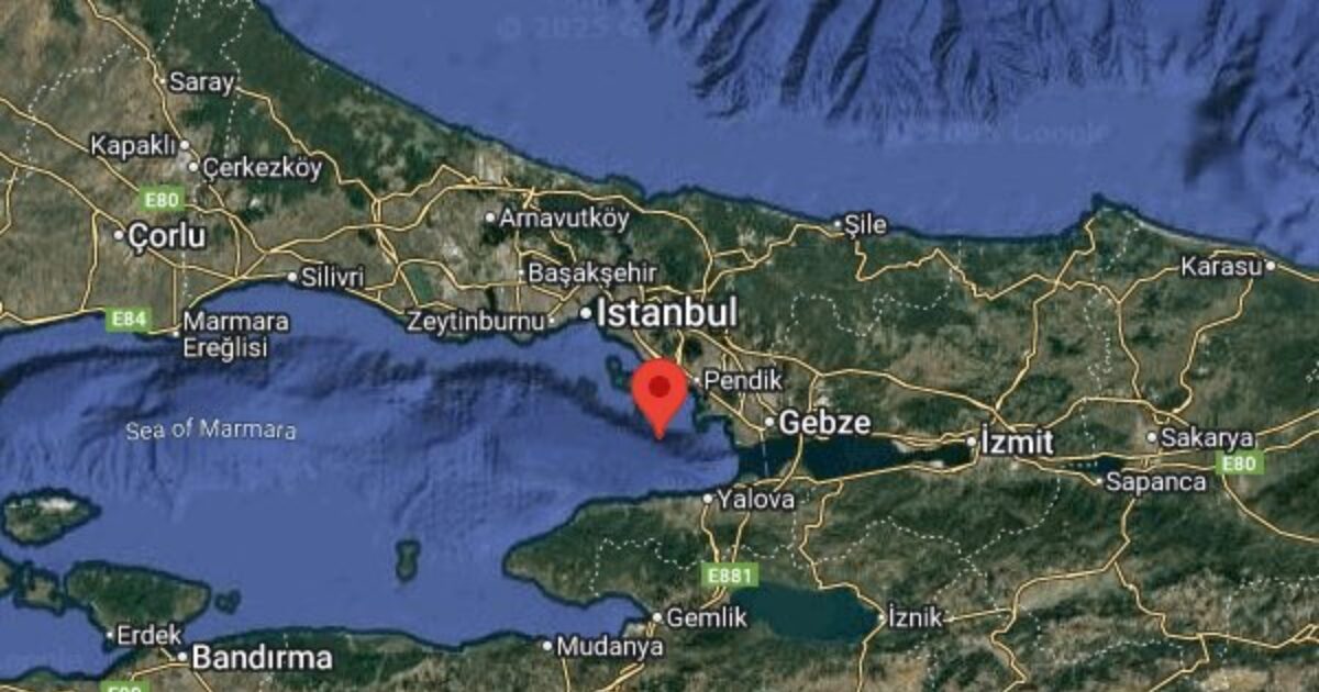 Turkey: 5 Richter earthquake in the Marmara Sea