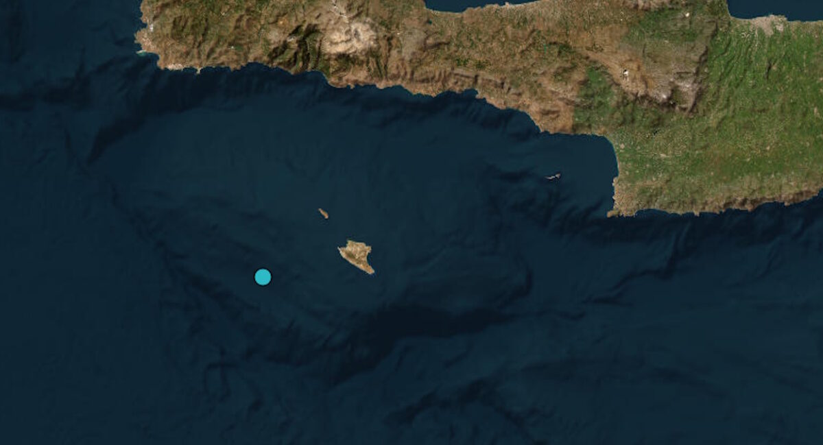 Σεισμός κοντά στη Γαύδο