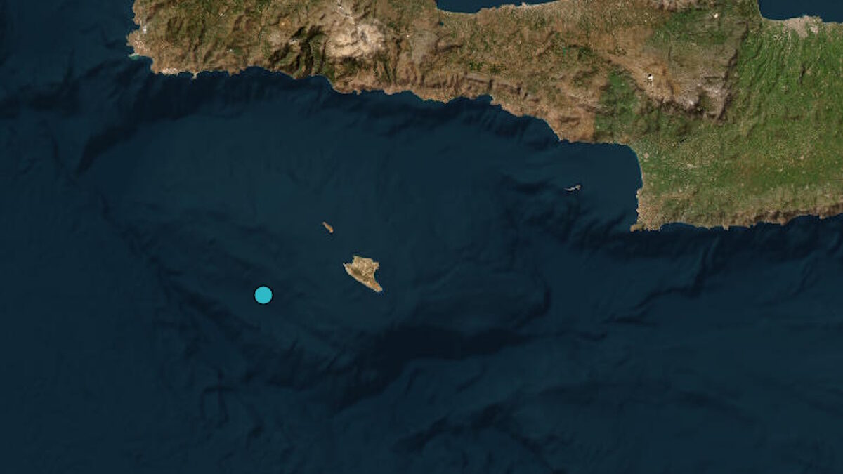 Σεισμός κοντά στη Γαύδο