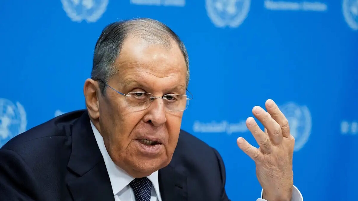 Ο υπουργός Εξωτερικών της Ρωσίας, Σεργκέι Λαβρόφ