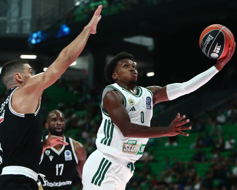 Παναθηναϊκός – ΠΑΟΚ 93-83: Άνετη πρεμιέρα στη GBL για τους «πράσινους»