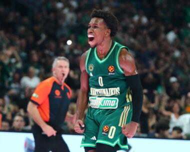 Ο Σορτς πανηγυρίζει για τον Παναθηναϊκό (ΑΡΓΥΡΩ ΑΝΑΣΤΑΣΙΟΥ