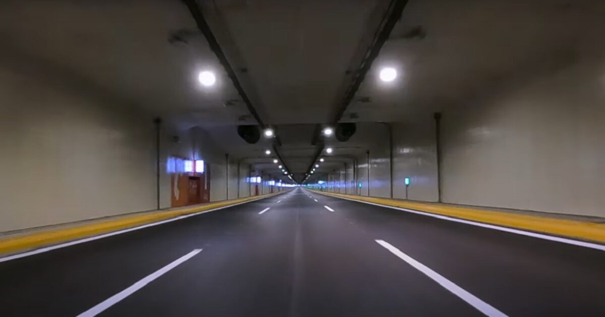 Σε κυκλοφορία, ήδη, η πλήρως αναβαθμισμένη Σήραγγα Κατερίνης