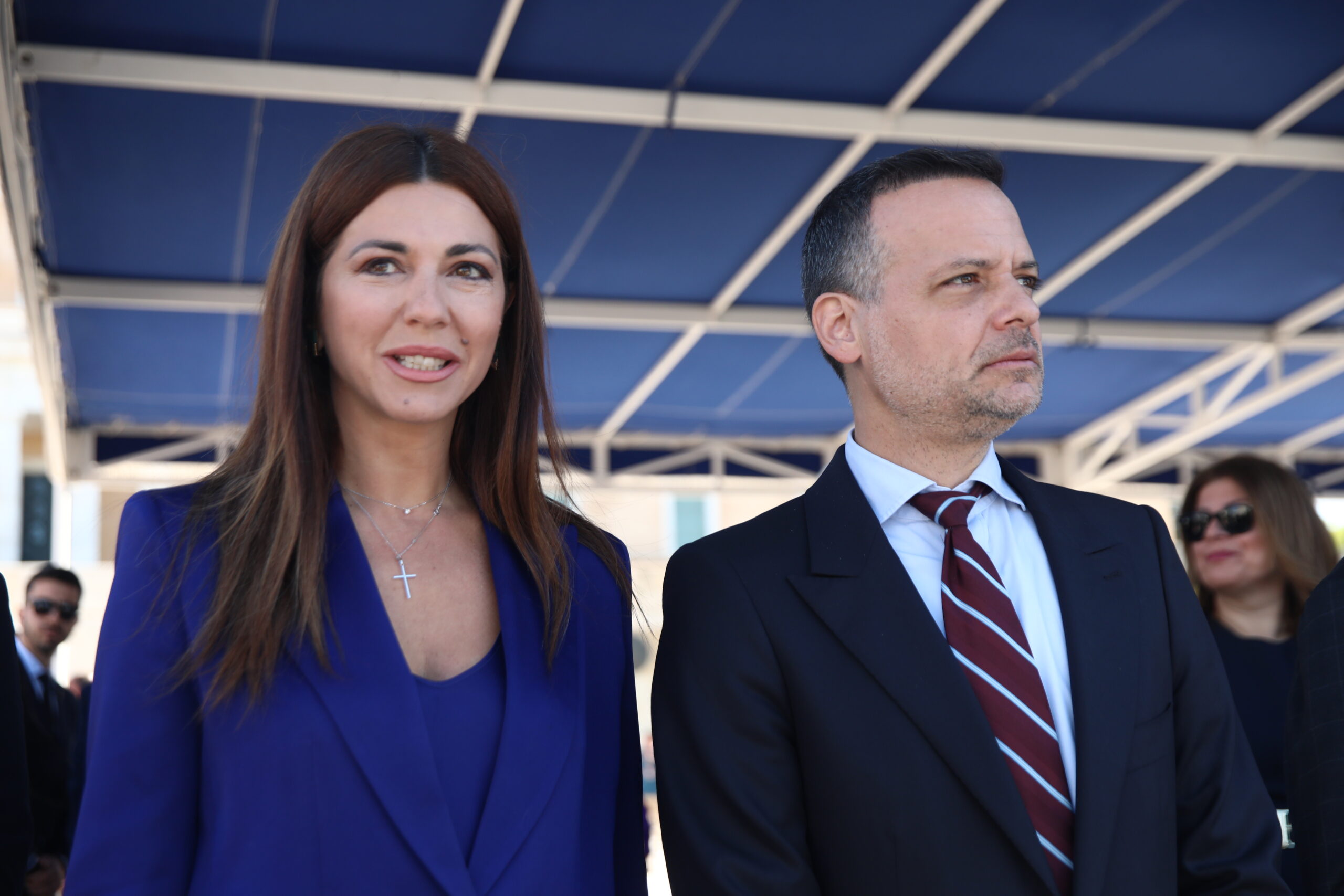 Παρέλαση μαθητών, σπουδαστών, προσκόπων και οδηγών μπροστά από το Μνημείο του Άγνωστου Στρατιώτη στην Αθήνα για την εθνική επέτειο της 28ης Οκτωβρίου, Τρίτη 28 Οκτωβρίου 2025.  (ΓΙΑΝΝΗΣ ΠΑΝΑΓΟΠΟΥΛΟΣ/EUROKINISSI)