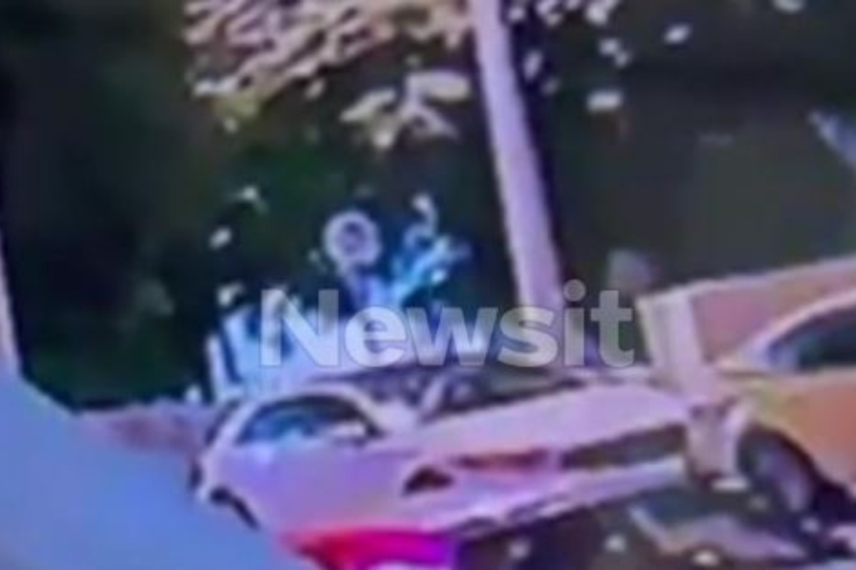 Η στιγμή της έκρηξης στη Συγγρού