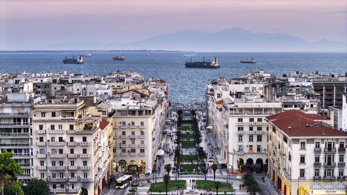 Αεροφωτογραφία από την Θεσσαλονίκη