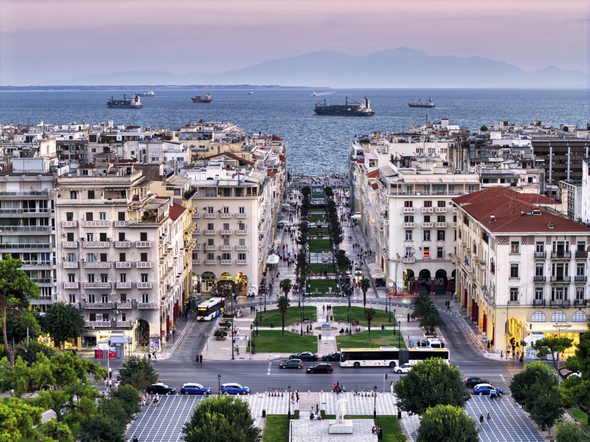 Αεροφωτογραφία από την Θεσσαλονίκη