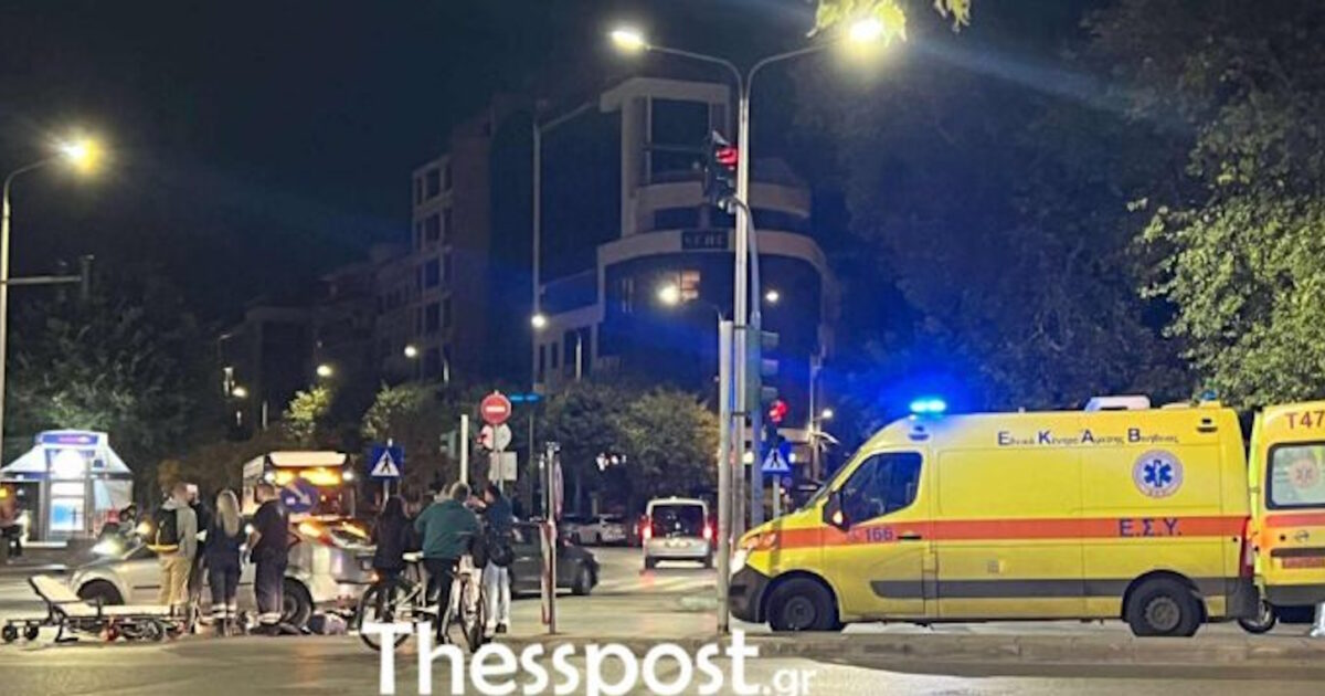 Thessaloniki: Serious traffic accident at Vardaris height – injured machine driver