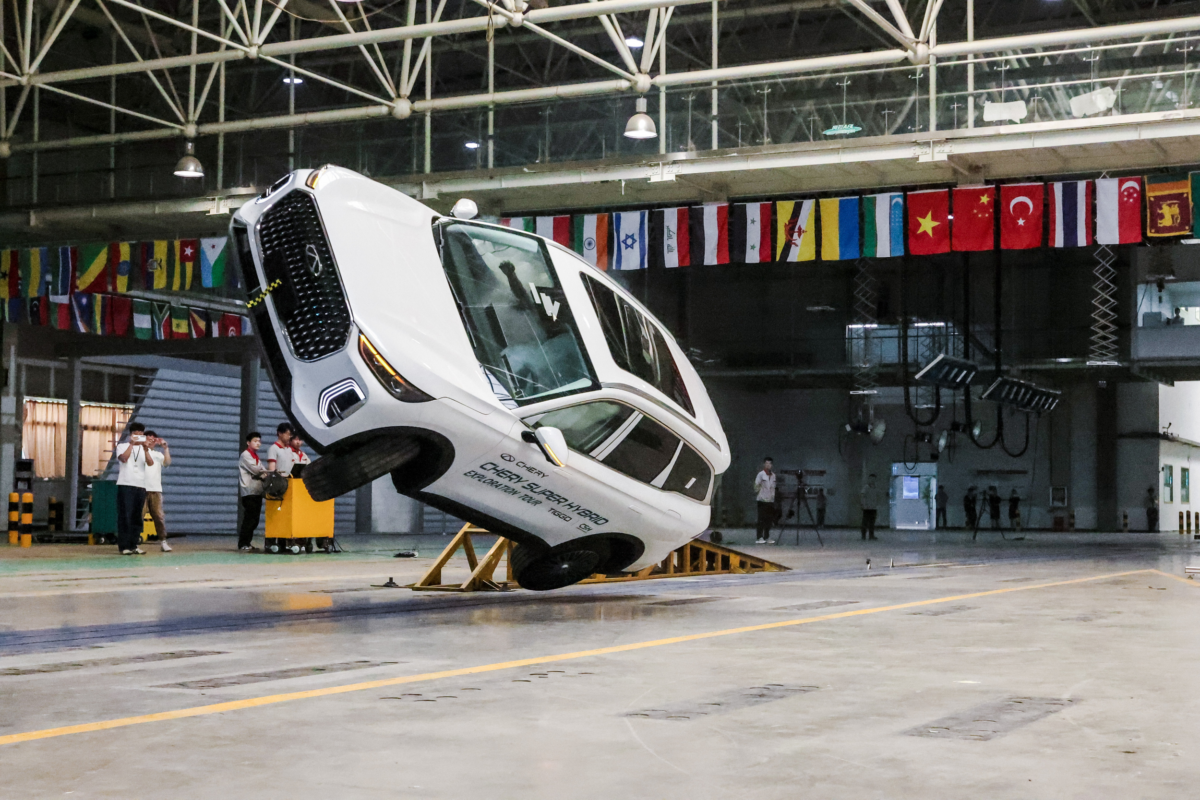 Chery Tiggo 9 -crash test