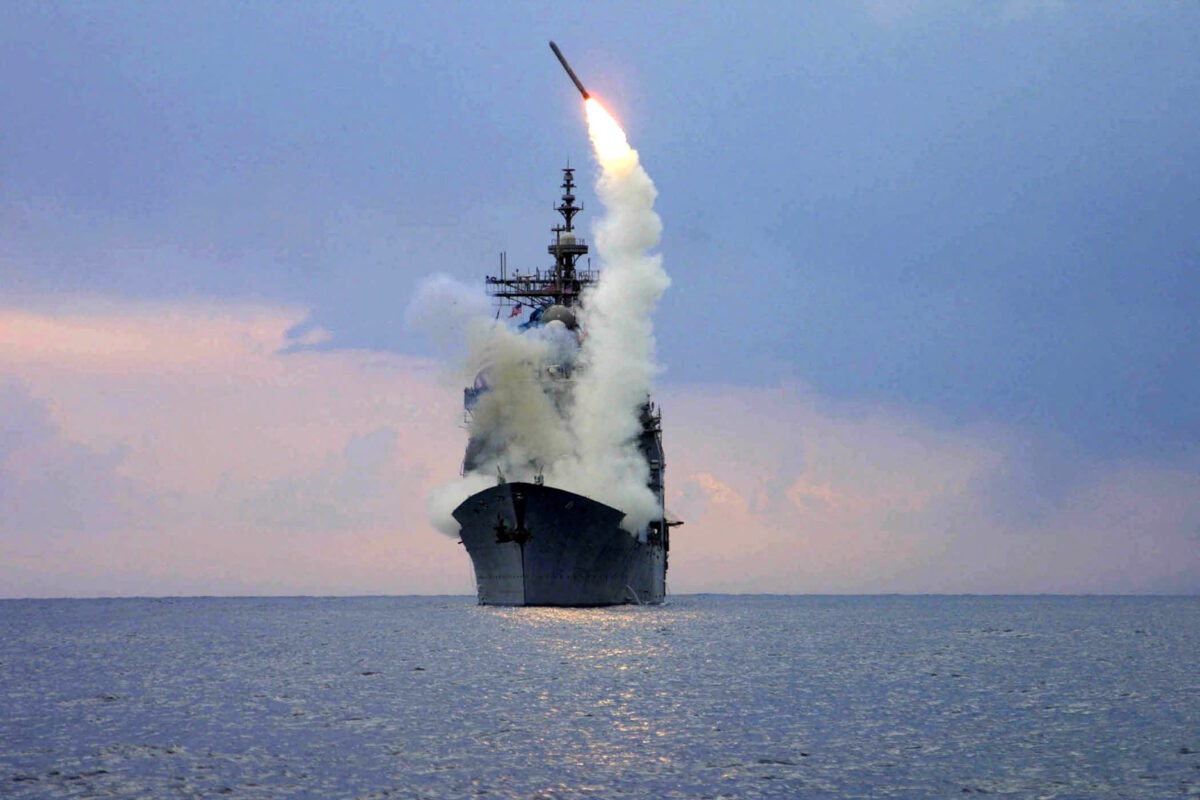 Εκτόξευση πυραύλου Tomahawk