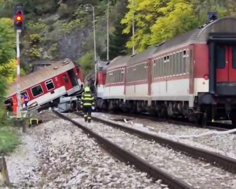 Σλοβακία: Τουλάχιστον 66 τραυματίες μετά την μετωπική σύγκρουση τρένων – Δεν υπάρχουν αναφορές για νεκρούς