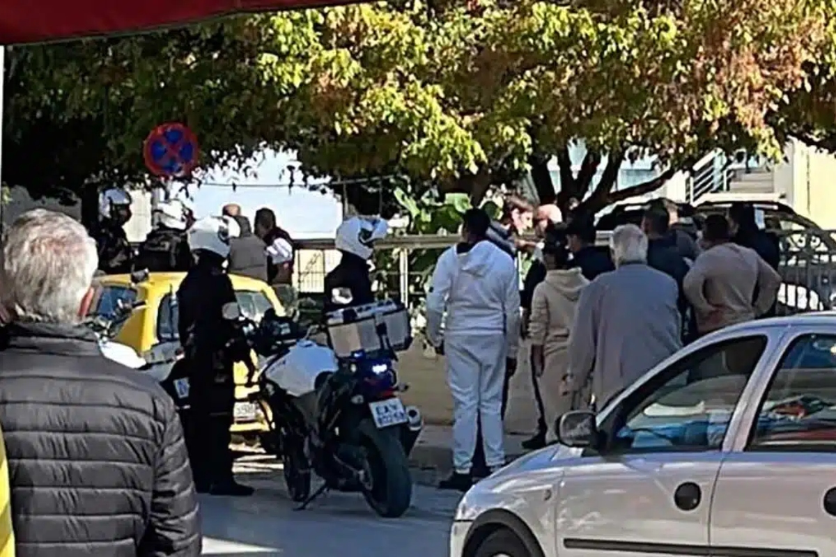 Συμπλοκή έξω από τα δικαστήρια Τρικάλων