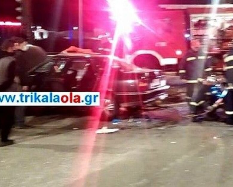 Τραγωδία στα Τρίκαλα: Νεκρός ένας 18χρονος σε τροχαίο στο Ριζωμα