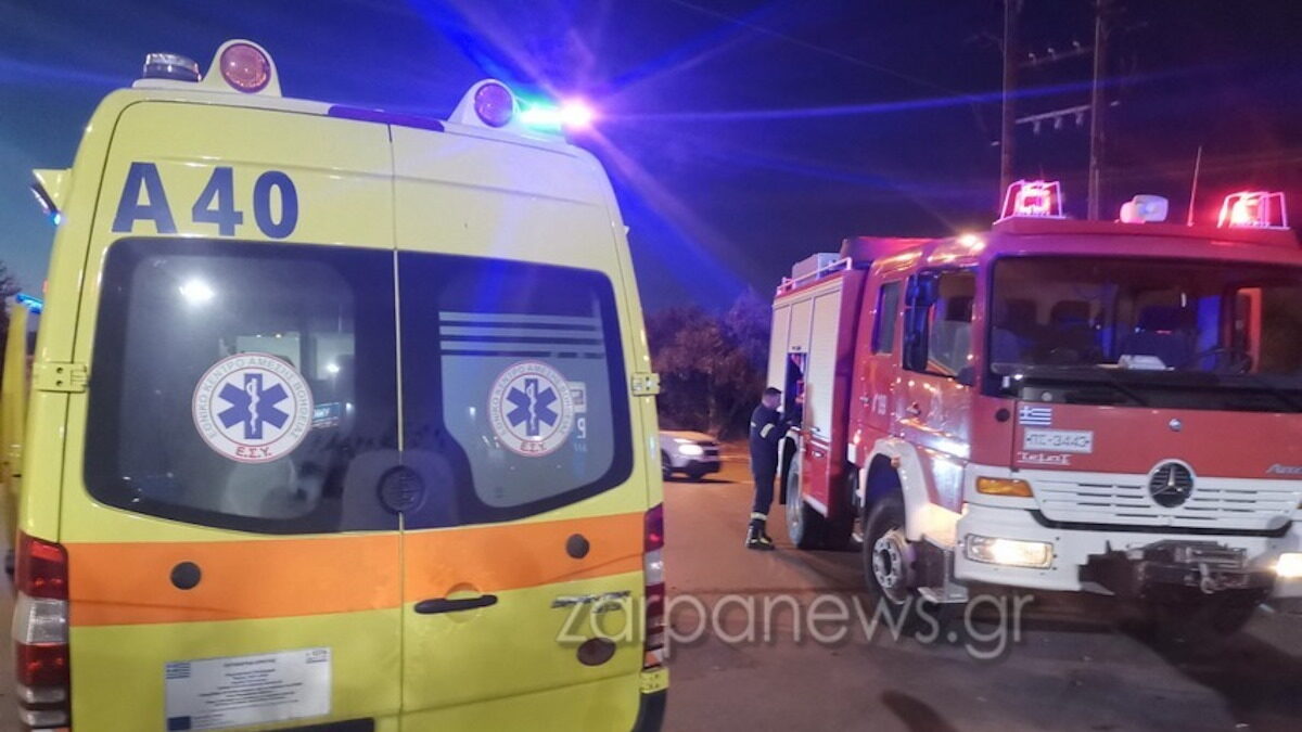 τροχαίο στα Χανιά