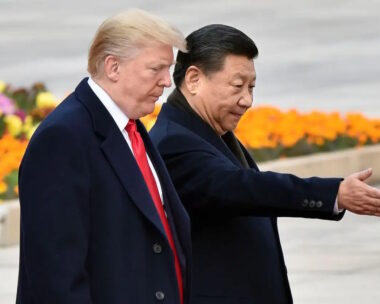 Ο Ντόναλντ Τραμπ με τον Σι Τζινπίνγκ