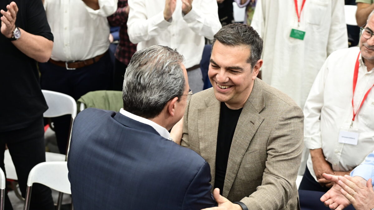 Αλέξης Τσίπρας και Σωκράτης Φάμελλος