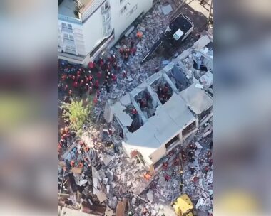 Το κτίριο που κατέρρευσε στην Τουρκία