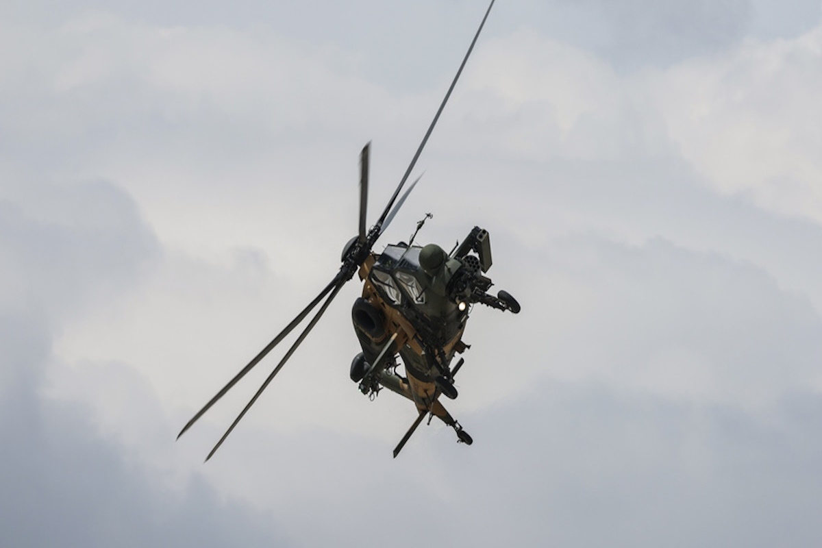 Τουρκικό στρατιωτικό ελικόπτερο τύπου T-129