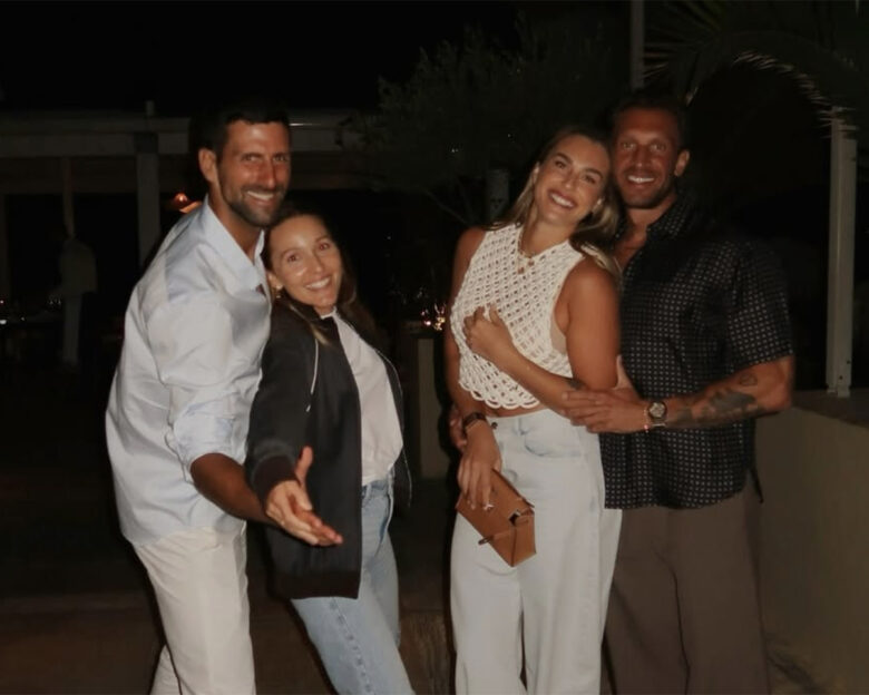 Ο Τζόκοβιτς και η Σαμπαλένκα διασκέδασαν στην Αθήνα με τους συντρόφους τους