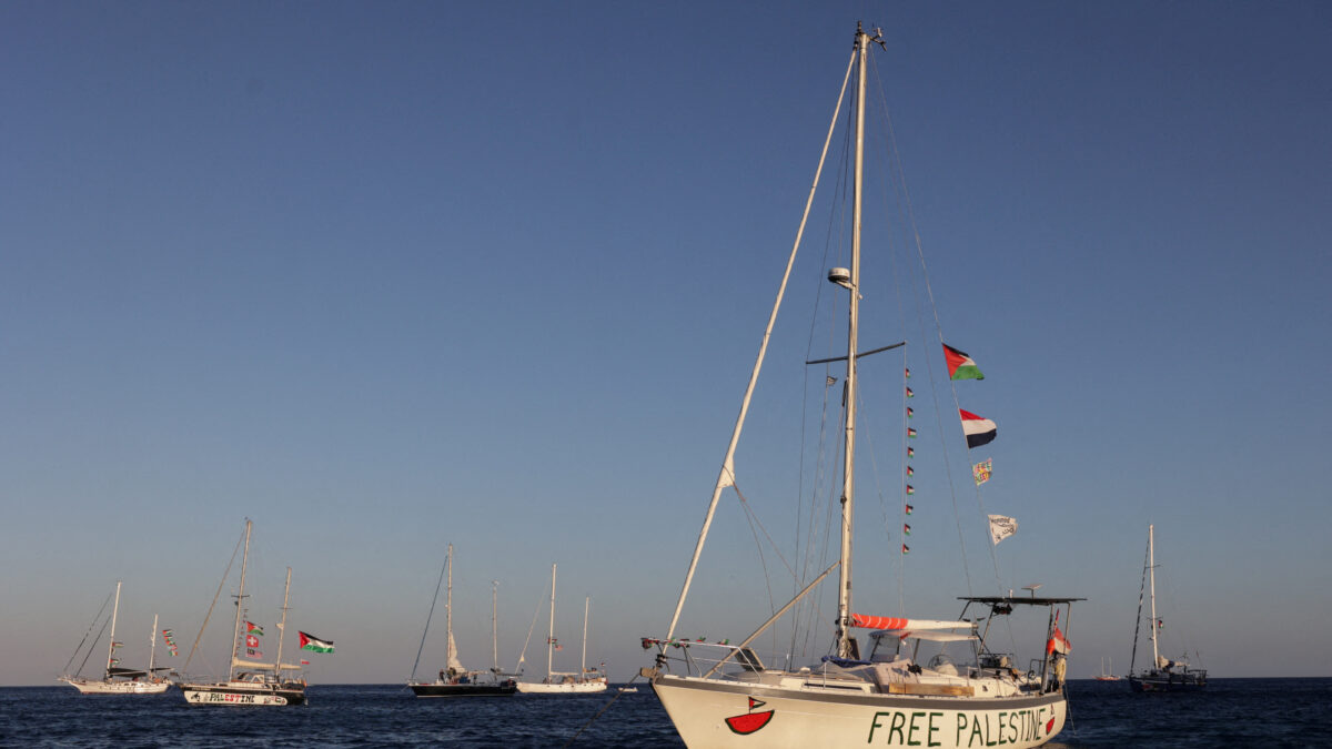 Σκάφη της Global Sumud Flotilla