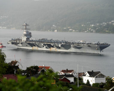 Το αμερικανικό αεροπλανοφόρο USS Gerald Ford