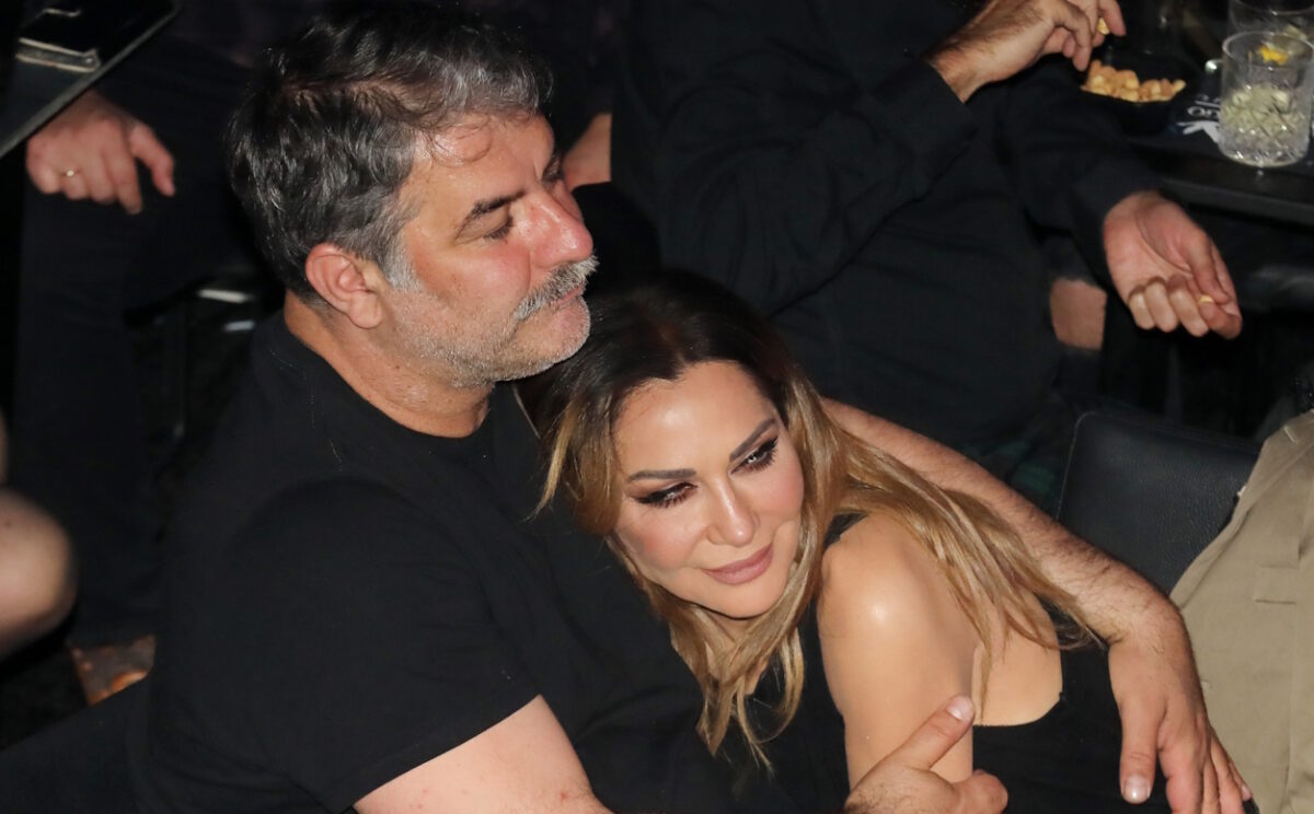 Βασίλης Μπισμπίκης και Δέσποινα Βανδή